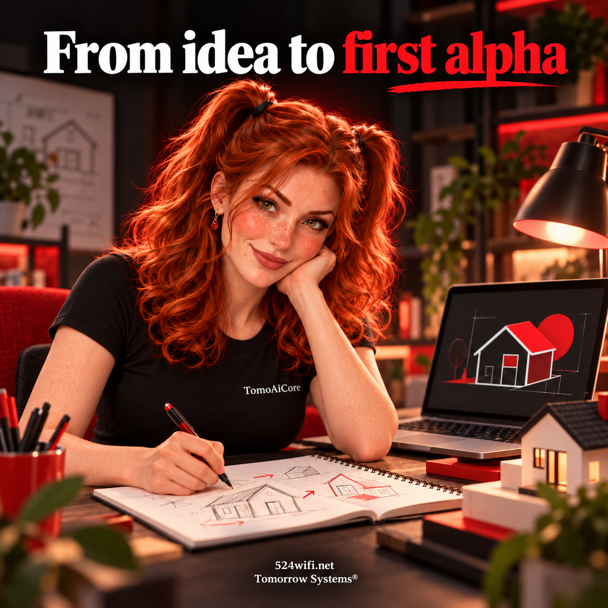 Tomo presents the story of the first alpha